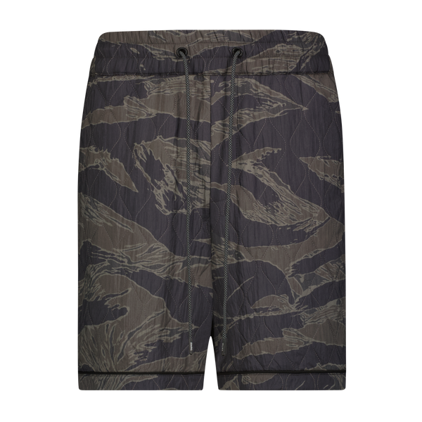 QUILTED CAMO SHORT