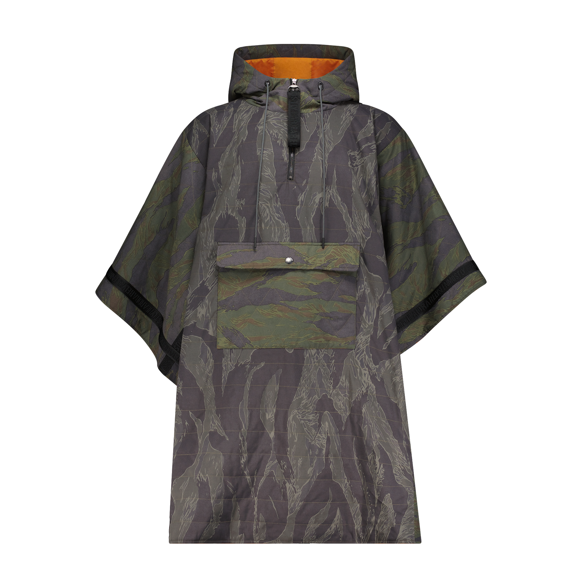 Poncho☆ MIXED CAMO QUILTED PONCHO – Mostly Heard Rarely Seen