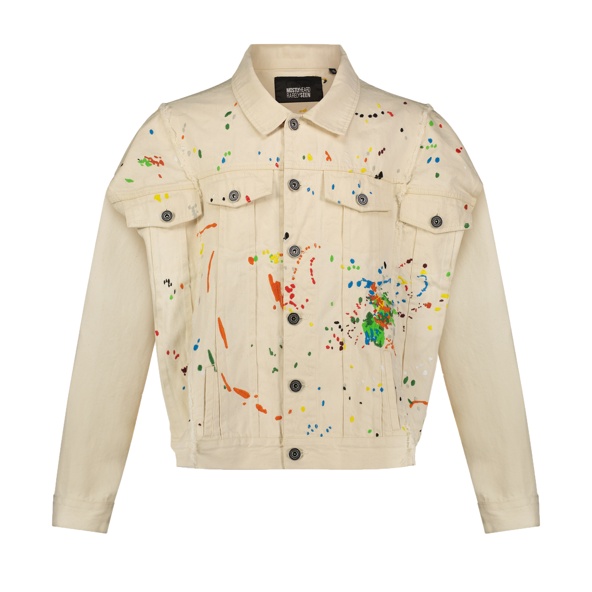 SPLICED DENIM JACKET