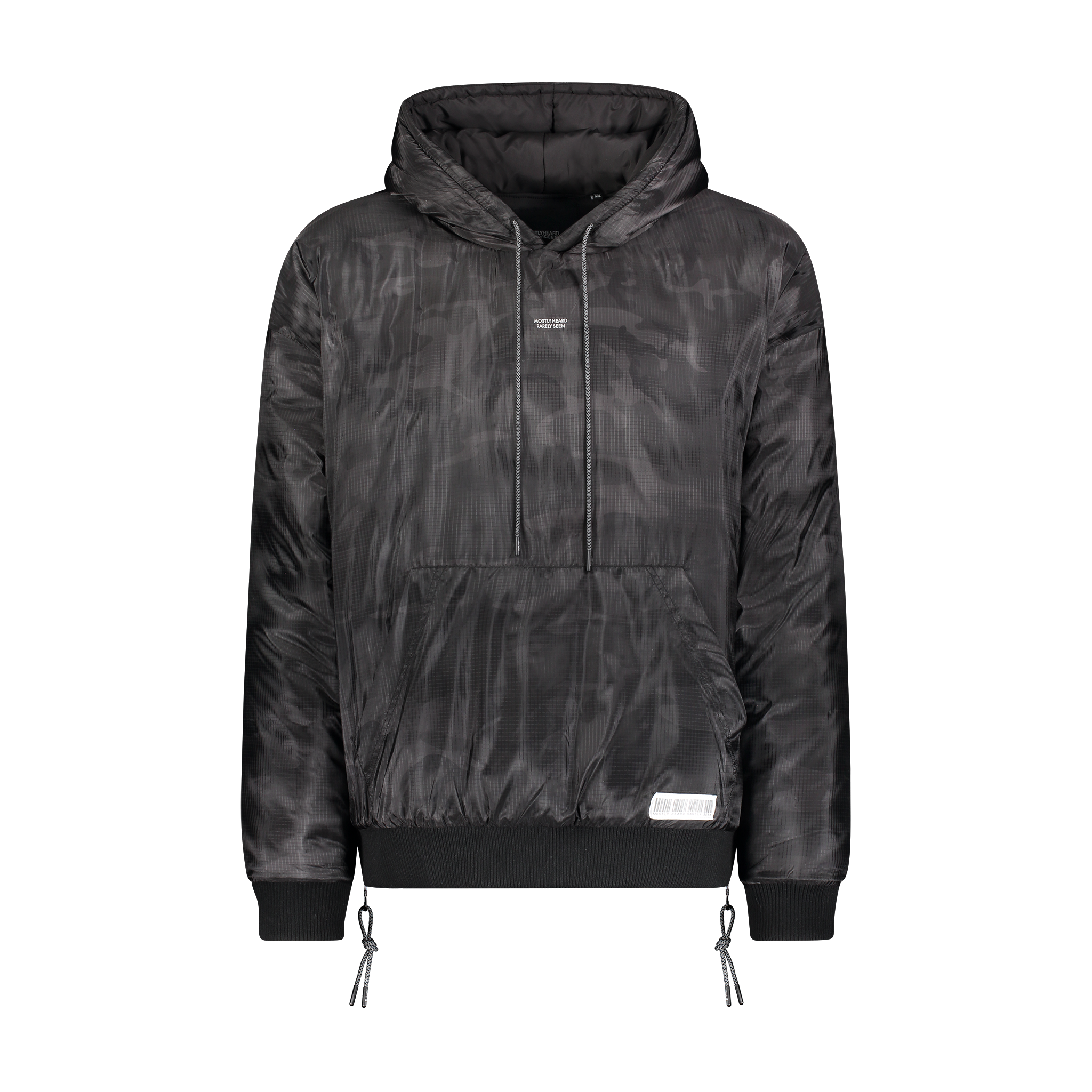URBAN COVER HOODED JACKET BLACK – Mostly Heard Rarely Seen