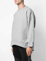Only The Denim On My Back Crew Neck