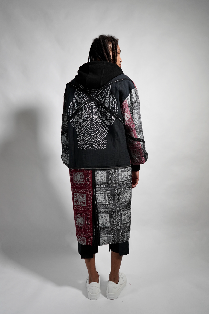 PATCH PAISLEY OVERCOAT