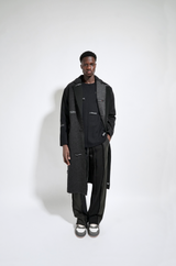 MIXED WOOL LONG COAT