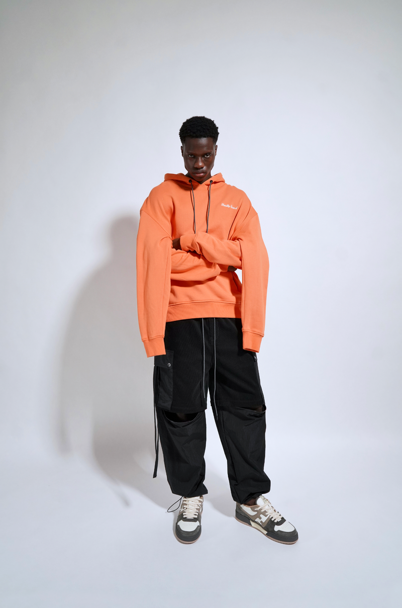 Hoodie double sleeve on sale