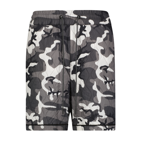 QUILTED CAMO SHORT