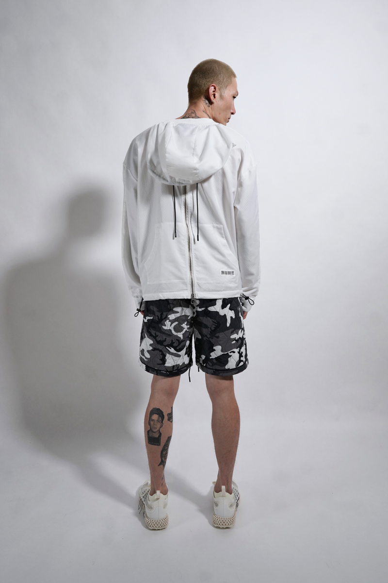 CREWNECK X ZIP UP HYBRID