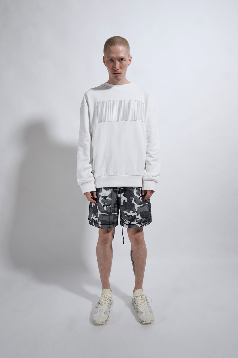 CREWNECK X ZIP UP HYBRID