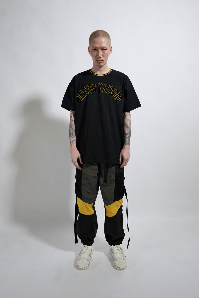 REFLECTED VARSITY TEE