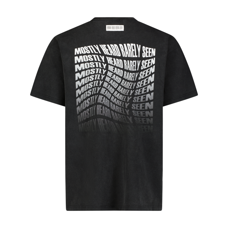 WARPED DOUBLE LOGO TEE