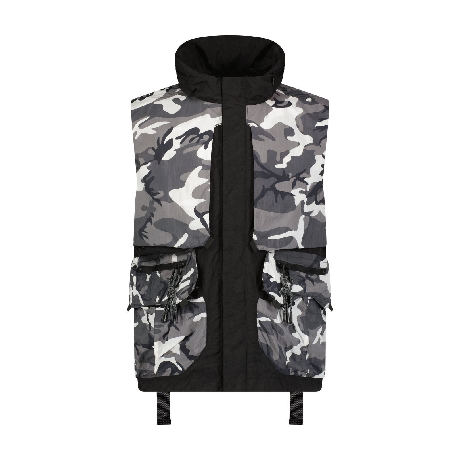 LAYERED CARGO CAMPER VEST – Mostly Heard Rarely Seen