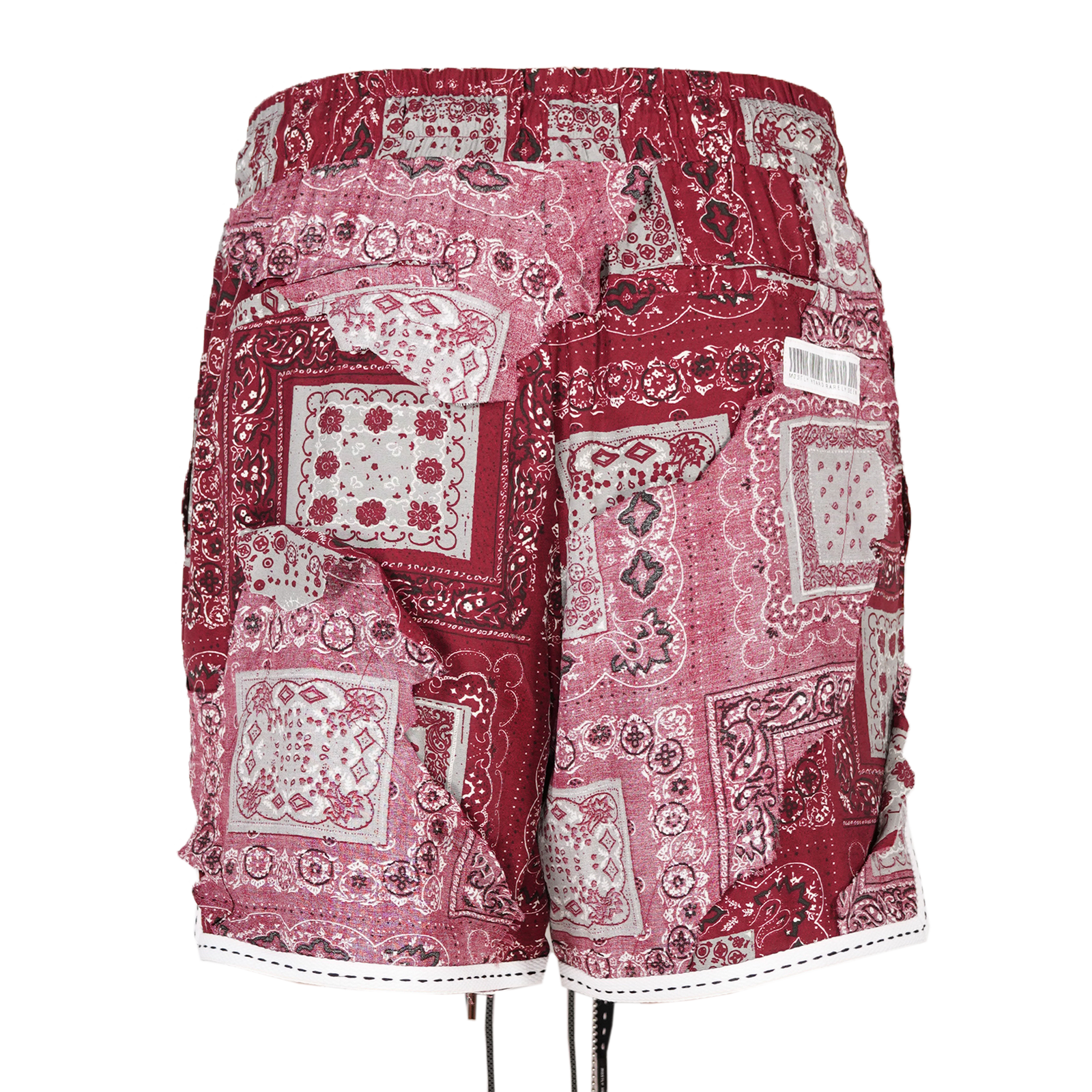 PAISLEY CUT ME UP SHORT - RED – Mostly Heard Rarely Seen