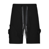 CUT ME UP KNIT SHORTS BLACK