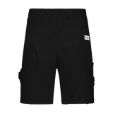 CUT ME UP KNIT SHORTS BLACK