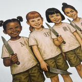 CULTURALLY INAPPROPRIATE GIRLSCOUT T-SHIRT