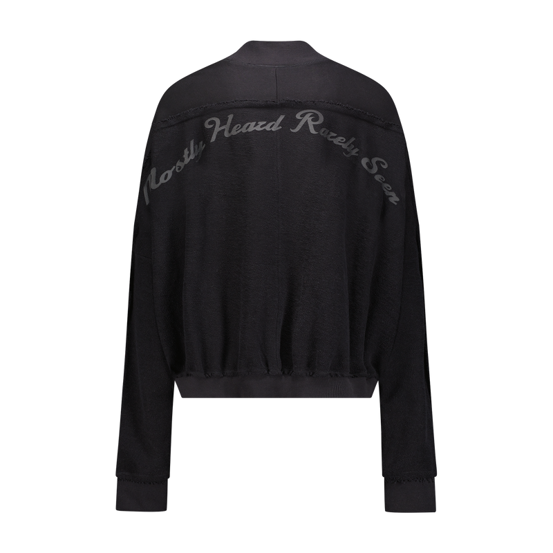 OVERSIZED MOCK NECK CREWNECK