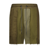 SPLICED KNIT SHORT