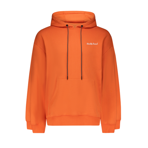 Double sales sleeve hoodie