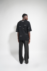 SPLICED OVERSIZED STRAIGHT LEG PANT