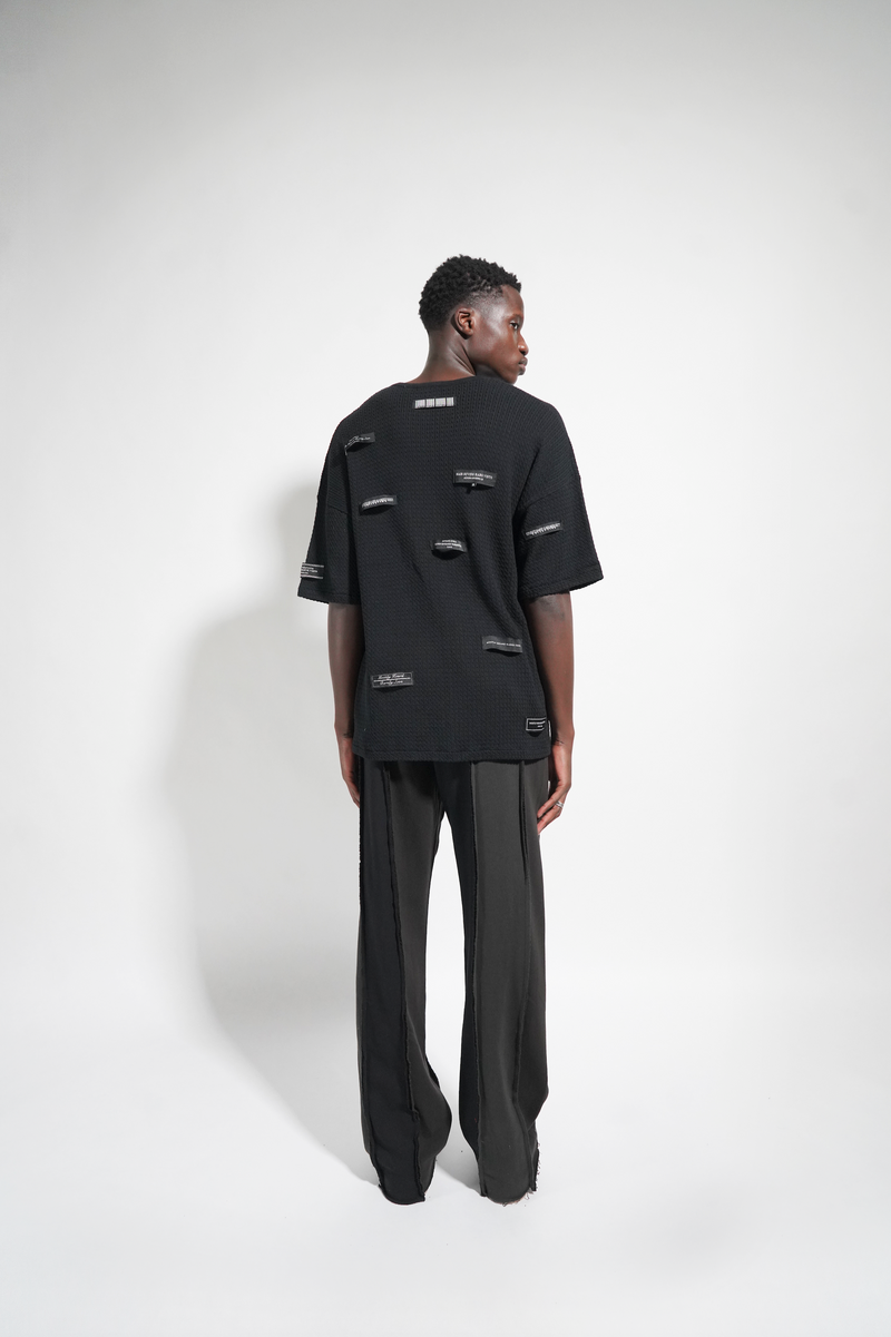 SPLICED OVERSIZED STRAIGHT LEG PANT