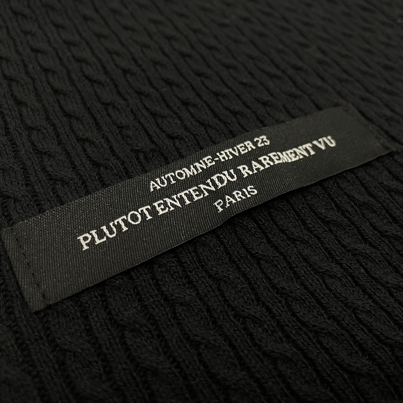MICRO KNIT SWEATER TEE