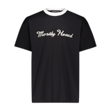 SWEATER COLLAR BRANDED TEE