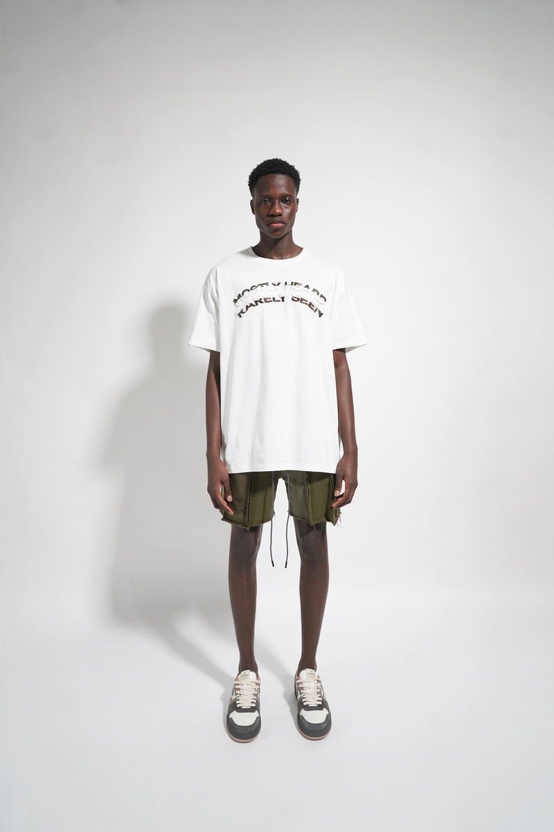 SPLICED KNIT SHORT
