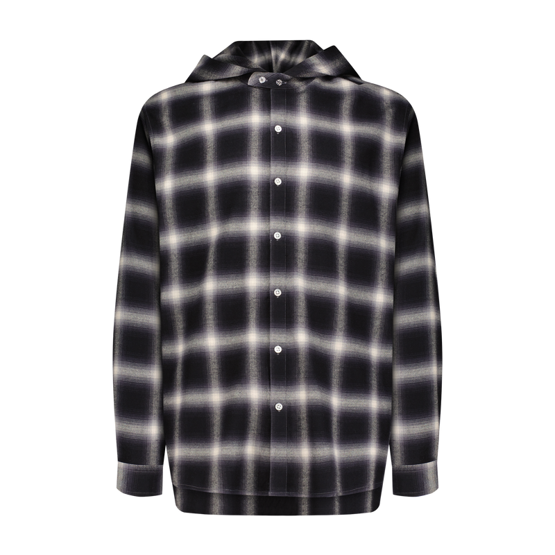 PLAID BANDANA WOVEN SHIRT