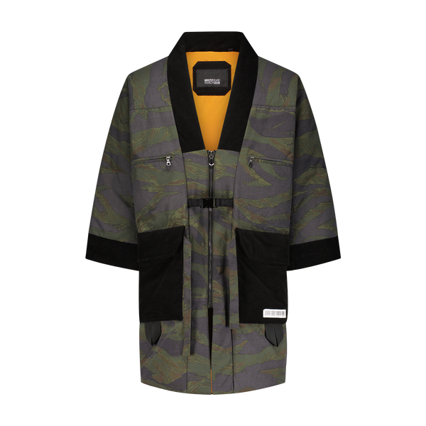 Urban kimono top down coat