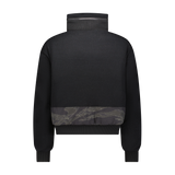 REVERISBLE SWEATER PUFFER JACKET
