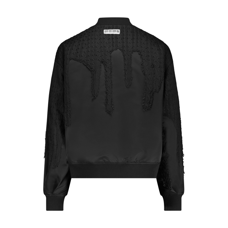 SWEATER DRIP BOMBER