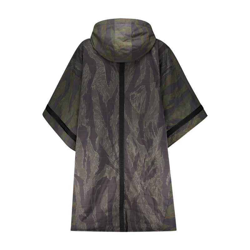 Poncho☆ MIXED CAMO QUILTED PONCHO – Mostly Heard Rarely Seen