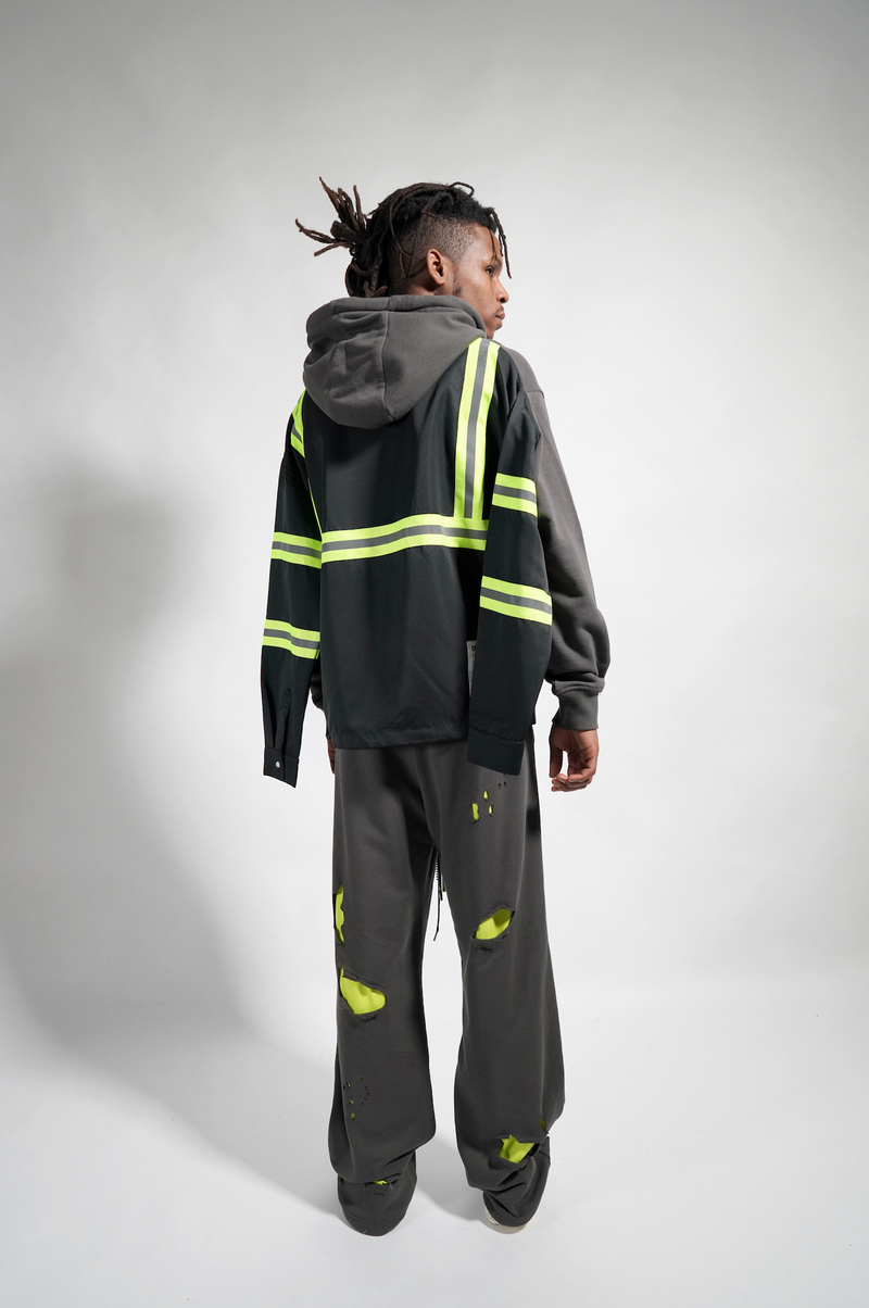 RIPPED UP STRAIGHT LEG SWEATPANTS – Mostly Heard Rarely Seen RIPPED UP STRAIGHT LEG SWEATPANTS – Mostly Heard Rarely Seen