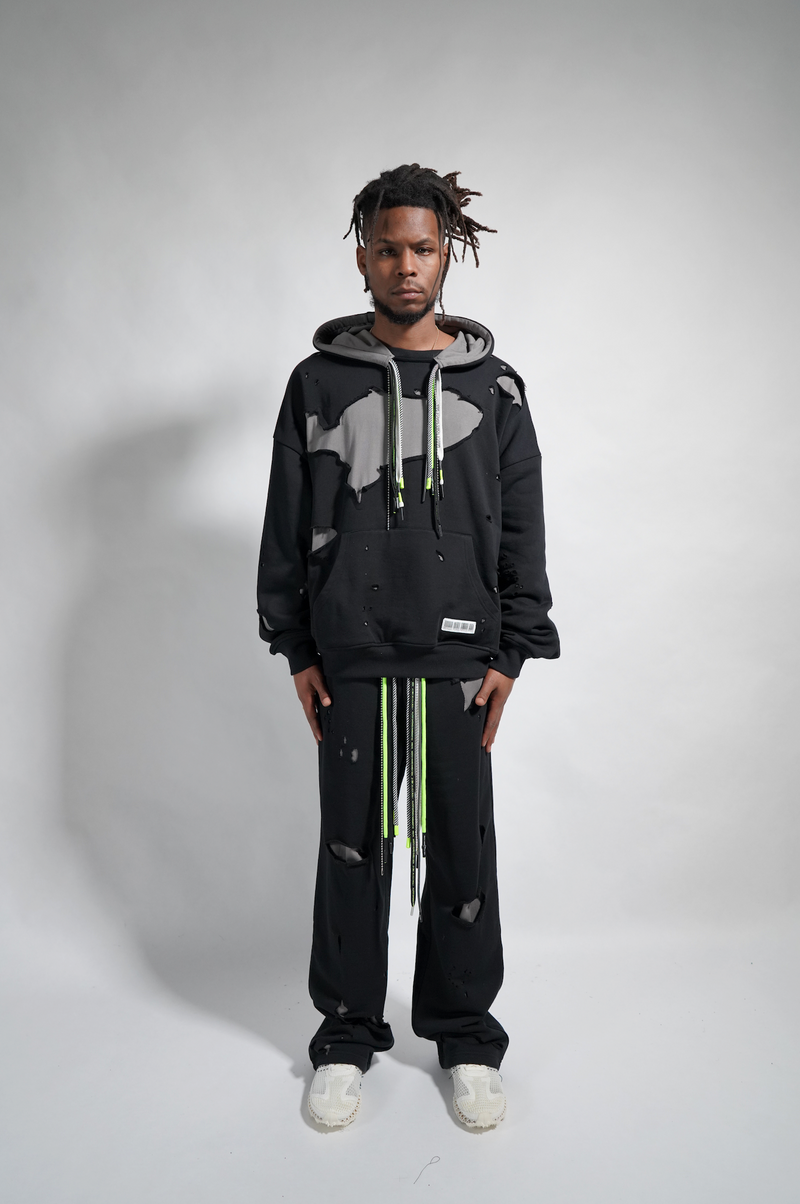 RIPPED UP HOODIE – Mostly Heard Rarely Seen RIPPED UP HOODIE – Mostly Heard Rarely Seen