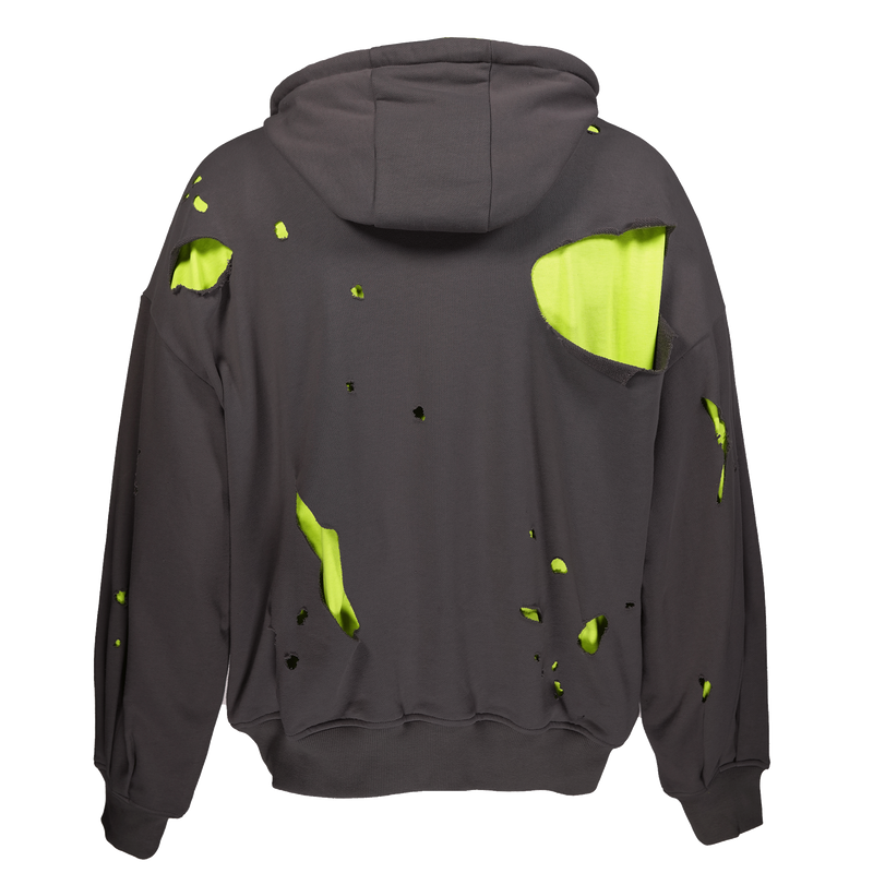 RIPPED UP HOODIE – Mostly Heard Rarely Seen RIPPED UP HOODIE – Mostly Heard Rarely Seen