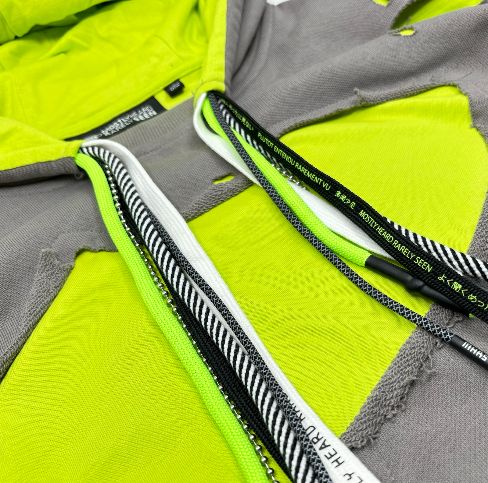 RIPPED UP HOODIE – Mostly Heard Rarely Seen