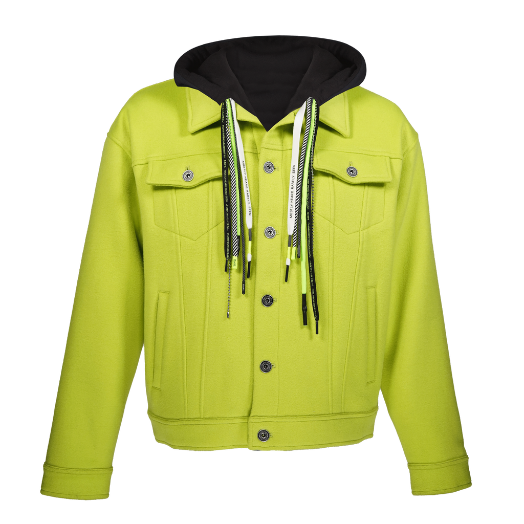 ジャケット・アウター ansdotsloevnerDARIA BALLOON HOODIEyellow ジャケット・アウター ansdotsloevnerDARIA BALLOON HOODIEyellow