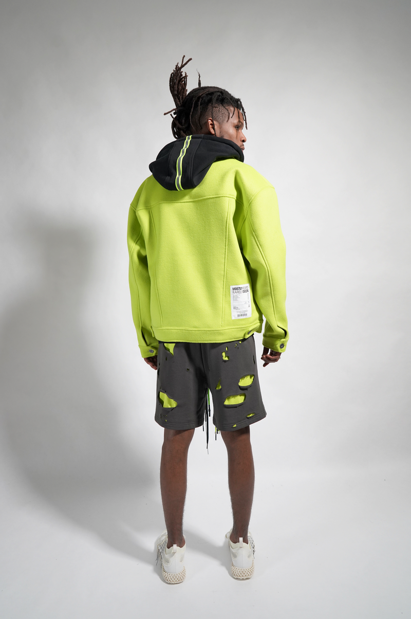 NEON WORKER JACKET – Mostly Heard Rarely Seen NEON WORKER JACKET – Mostly Heard Rarely Seen