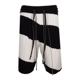 CAMO CABLE KNIT SHORTS