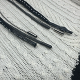 CAMO CABLE KNIT SWEATER HOODIE