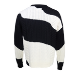 CAMO CABLE KNIT SWEATER