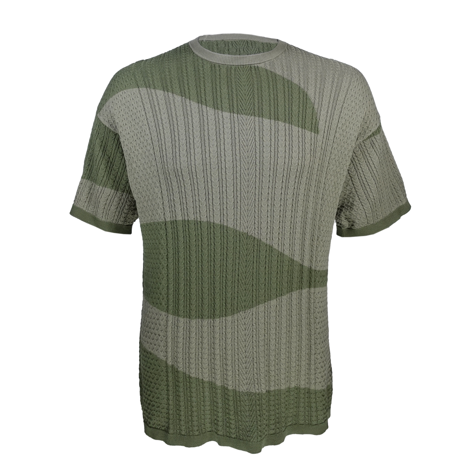 CAMO CABLE KNIT SWEATER TEE – Mostly Heard Rarely Seen