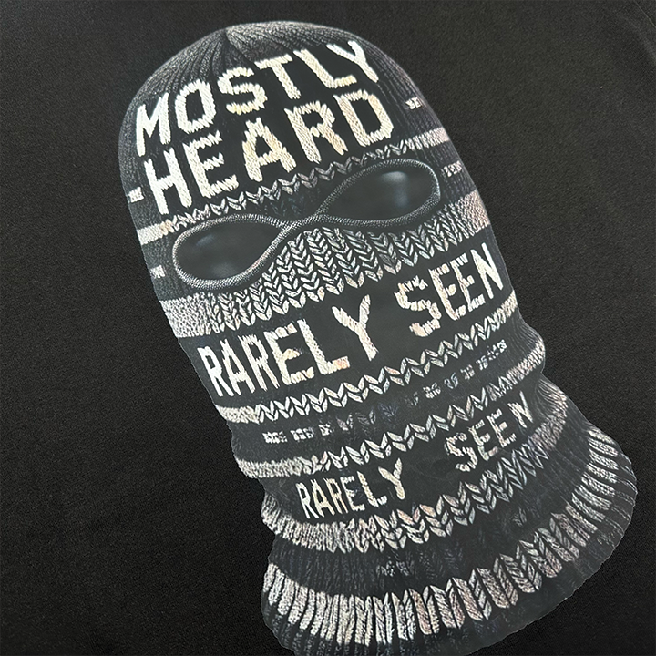 RARELY SEEN SKI MASK TEE