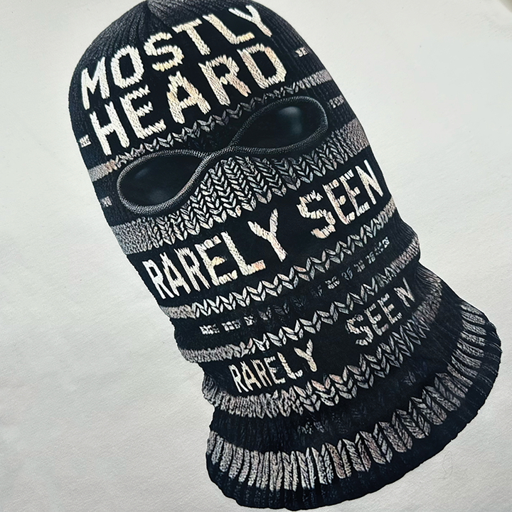 RARELY SEEN SKI MASK TEE
