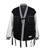 KIMONO VARSITY JACKET