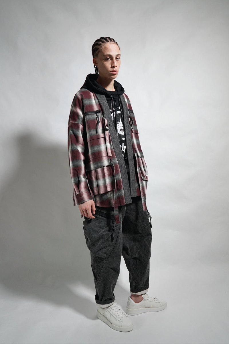 KIMONO WOVEN SHIRT