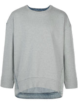Only The Denim On My Back Crew Neck