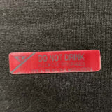 "WARNING LABELS" KNIT SHORTS