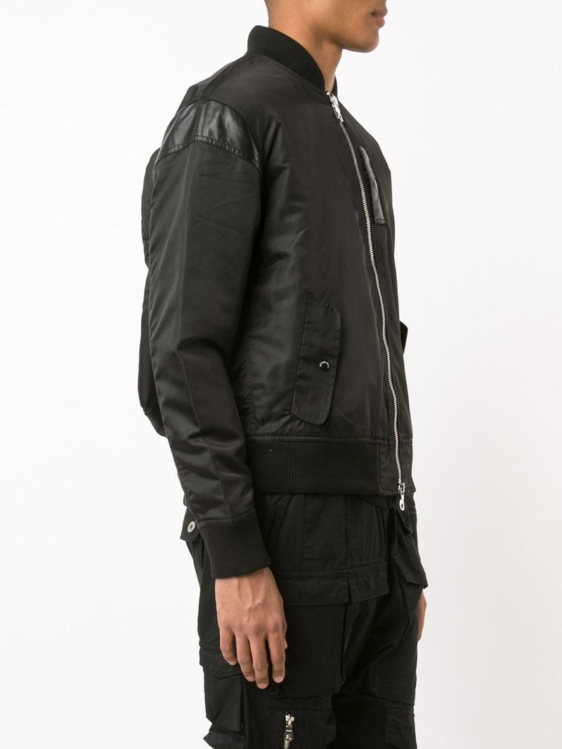 NYLON PARACHUTE BACKPACK BOMBER JACKET - Mostly Heard Rarely Seen