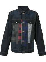 PATCHWORK DENIM JACKET - Mostly Heard Rarely Seen