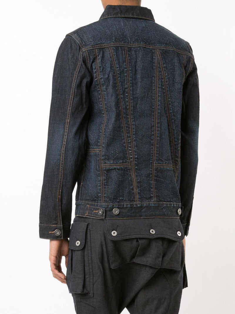 PATCHWORK DENIM JACKET - Mostly Heard Rarely Seen